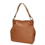 Bea Borsa a spalla da donna 100% pelle 05710-D17 CUOIO SCURO DARK COGNAC Gave Lux