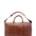 Borsa da viaggio unisex in vera pelle 100% cotone 4046-MARRONE Alessia Firenze