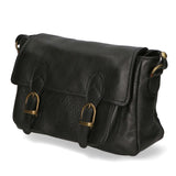 Beatriz Borsa a tracolla da donna Vera pelle 10006-NERO BLACK Gave Lux
