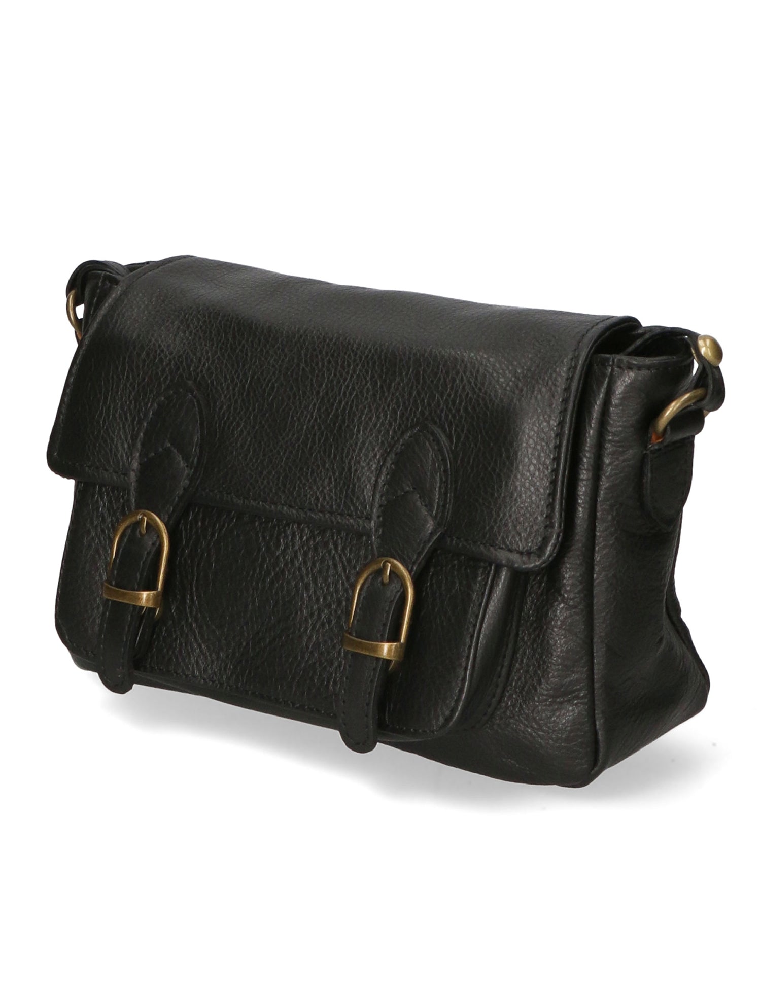 Beatriz Borsa a tracolla da donna Vera pelle 10006-NERO BLACK Gave Lux