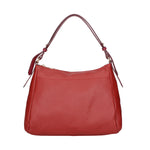 Vladimira Borsa a spalla da donna Vera pelle 06675-D10 RUBINO + D34 BORD Gave Lux