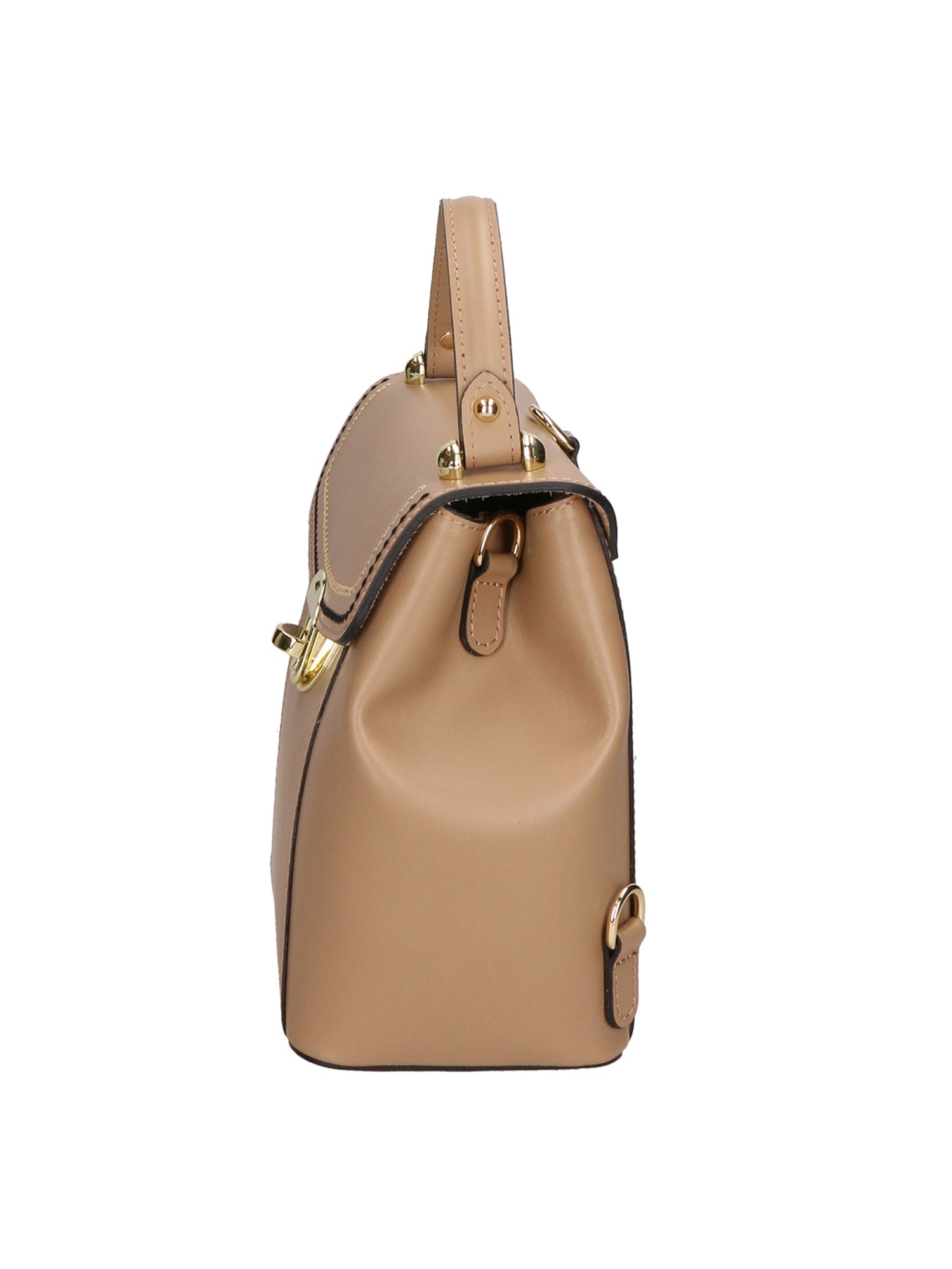 Giuditta Borsa a mano da donna 100% pelle 05937-L110 TAUPE CHIARO Gave Lux