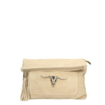 Valencia Borsa a tracolla da donna Vera pelle 8651-BEIGE Gave Lux