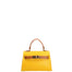 Borsa a mano da donna 100% vera pelle 07221-D04 GIALLO+D44 CUOIO Roberta Rossi