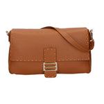 Walda Borsa a spalla da donna Vera pelle 06868-D17 CUOIO Gave Lux