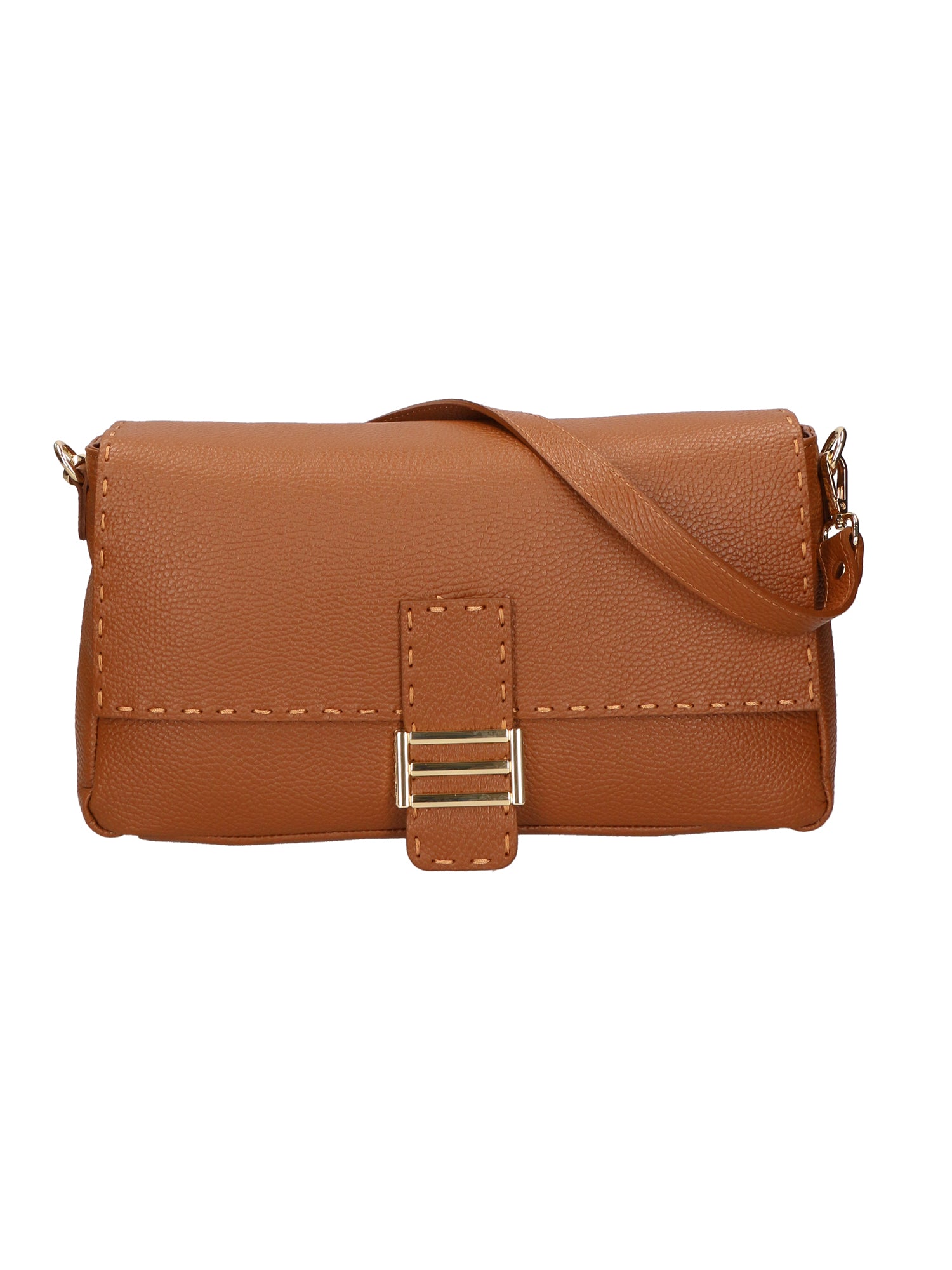 Walda Borsa a spalla da donna Vera pelle 06868-D17 CUOIO Gave Lux