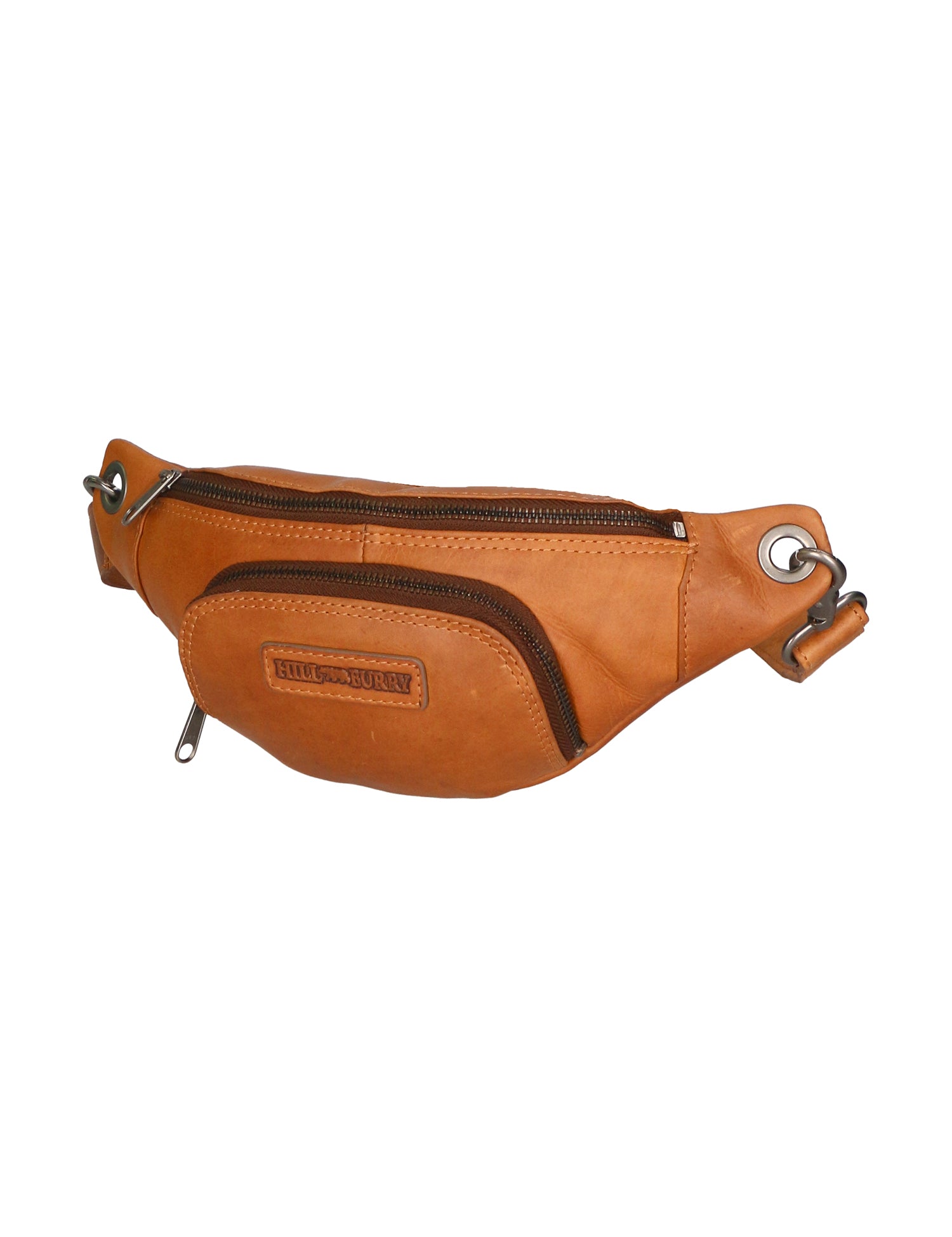 Marsupio da uomo in vera pelle Casual HILB-3314-CUOIO Hill Burry