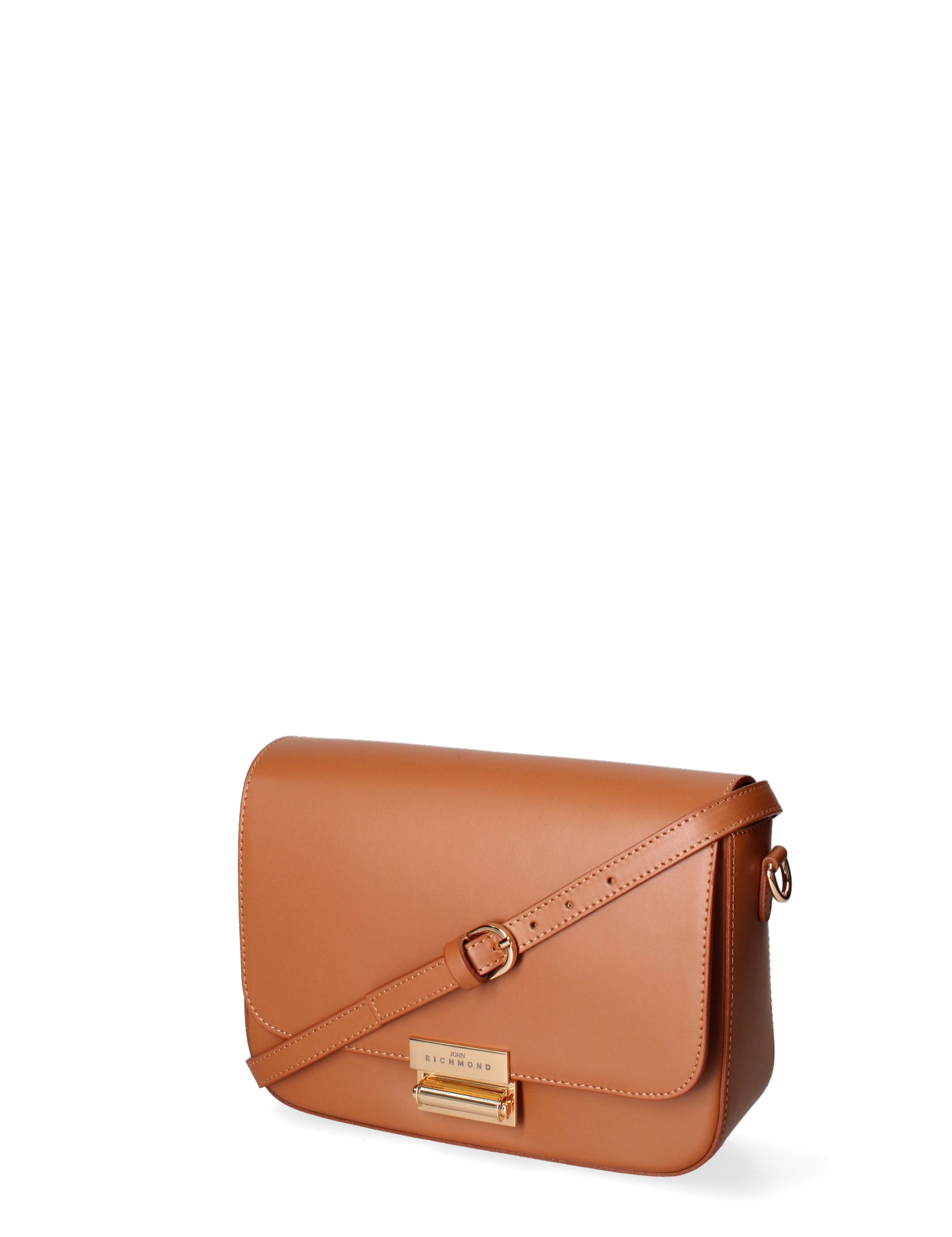 Borsa a tracolla da donna Vera pelle JR-W-1130RU-CUOIO-GOLD John Richmond