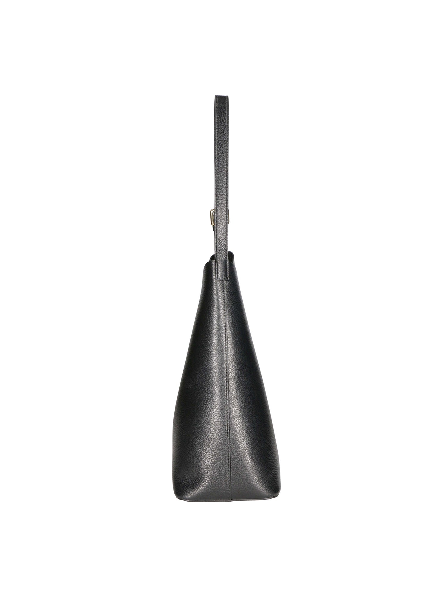 Lucetta Borsa a spalla da donna Vera pelle 04513-D28 NERO BLACK Gave Lux