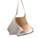 Women's Genuine Leather Hobo Bag Made in Italy 49x38x13 cm