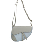 Sylvana Borsa a tracolla da donna Vera pelle 193034-GRIGIO+CIELO Gave Lux