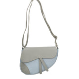Sylvana Borsa a tracolla da donna Vera pelle 193034-GRIGIO+CIELO Gave Lux