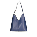 Lucetta Borsa a spalla da donna Vera pelle 04513-BLU JEANS D24 Gave Lux