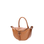 Mae Borsa a mano da donna Vera pelle 07142-D44 CUOIO Viola Castellani