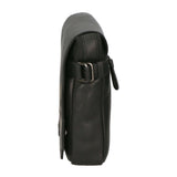 Borsa a tracolla da uomo 100% vera pelle HILB-3200-NERO Hill Burry