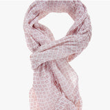 Cotone e Seta L2020-ROSA Foulard unisex Soraya Gave Lux