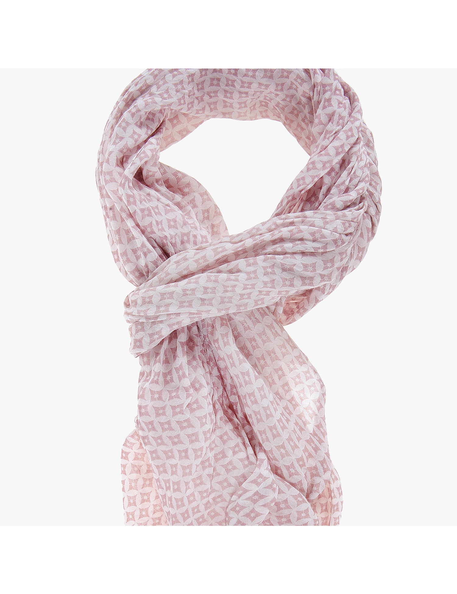 Cotone e Seta L2020-ROSA Foulard unisex Soraya Gave Lux