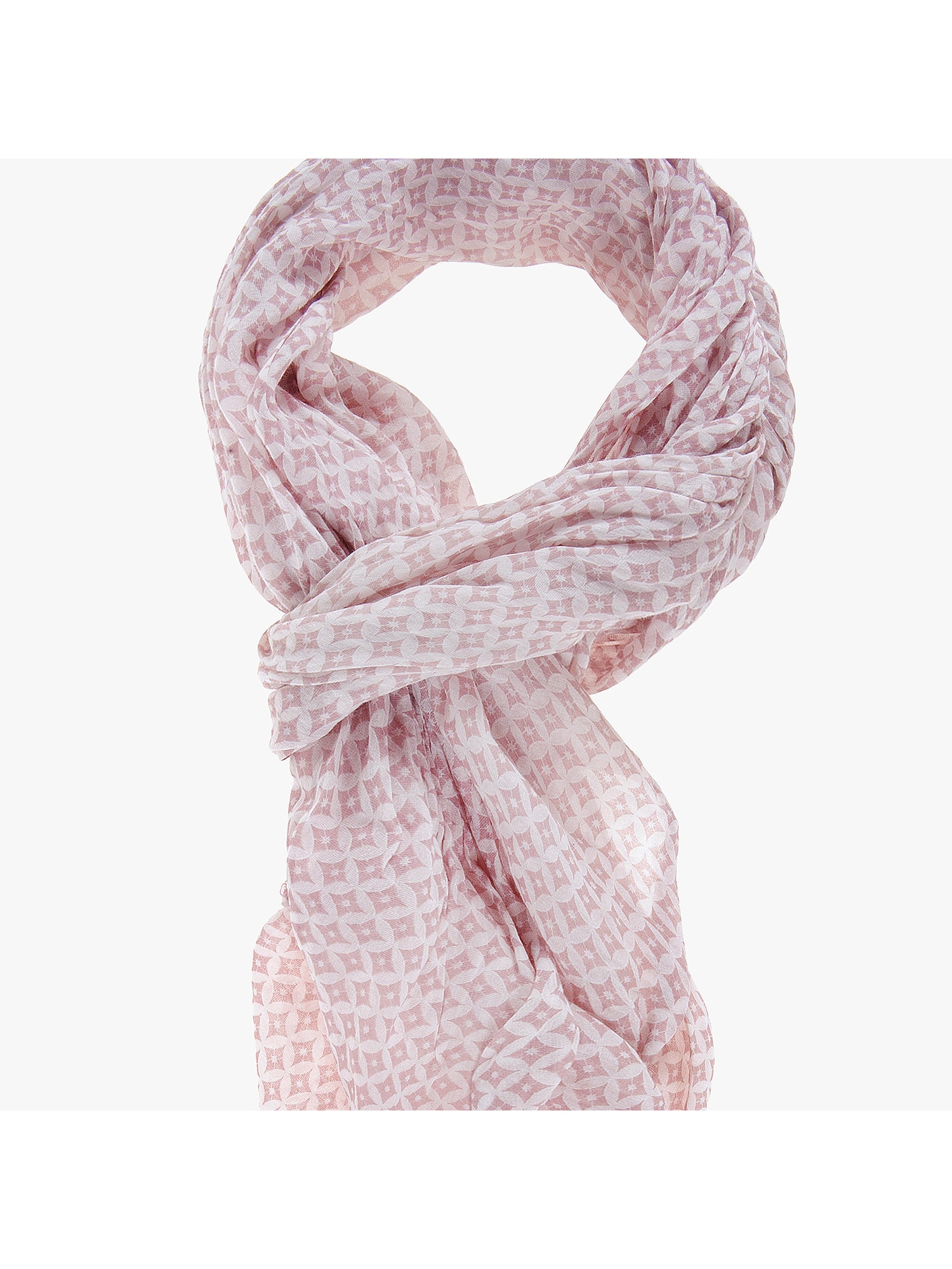Cotone e Seta L2020-ROSA Foulard unisex Soraya Gave Lux