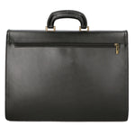 Cesare Borsa da lavoro uomo Vera pelle 7002-NERO Gave Lux