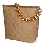 Adra Borsa a spalla da donna Vera pelle 04538-S05 TAUPE CHIARO Gave Lux