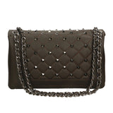 Erevan Borsa a tracolla donna Vera pelle 6589-T.MORO DARK BROWN Gave Lux