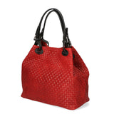 Araminta Borsa Shopper da donna Vera Pelle 80047-023 ROSSO Gave Lux