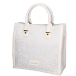 Oriana Chic Borsa a mano da donna 100% poliestere B16865-BIANCO Braccialini