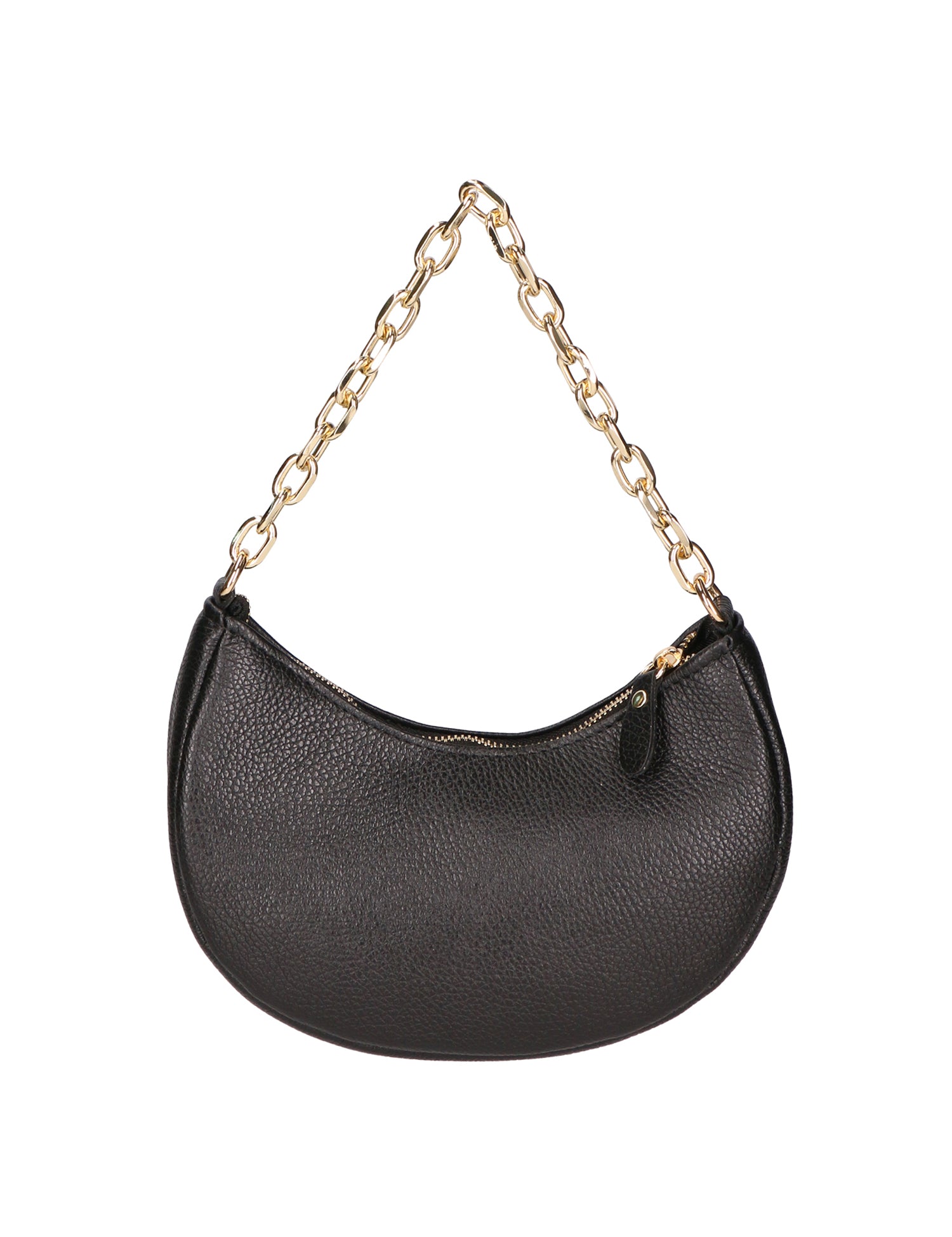 Loreta Borsa a spalla da donna Vera pelle 06511-D28 NERO Gave Lux