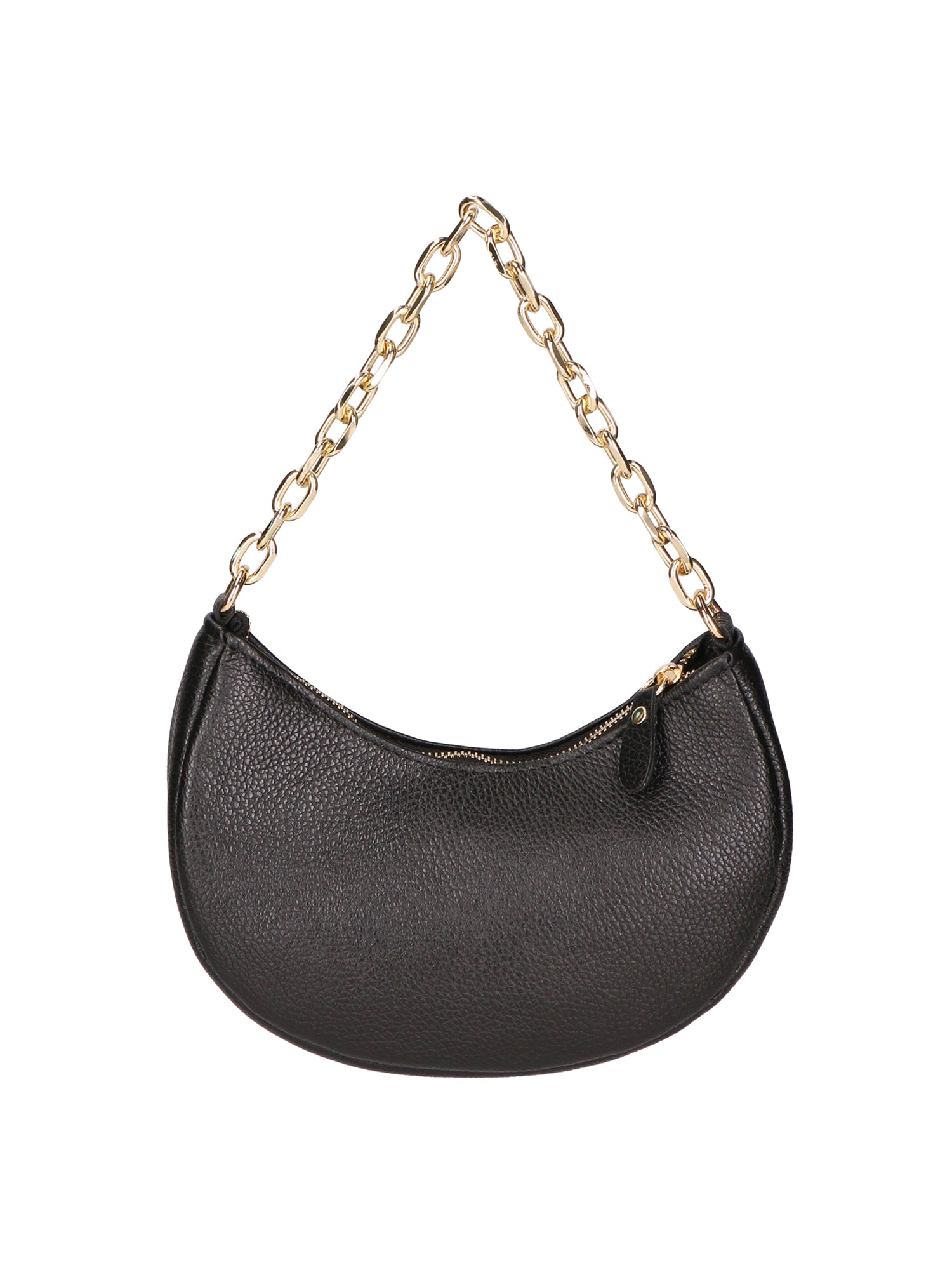 Loreta Borsa a spalla da donna Vera pelle 06511-D28 NERO Gave Lux