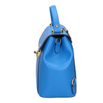 Giuditta Borsa a mano da donna 100% pelle 05937-L222 BLU ASTER Gave Lux
