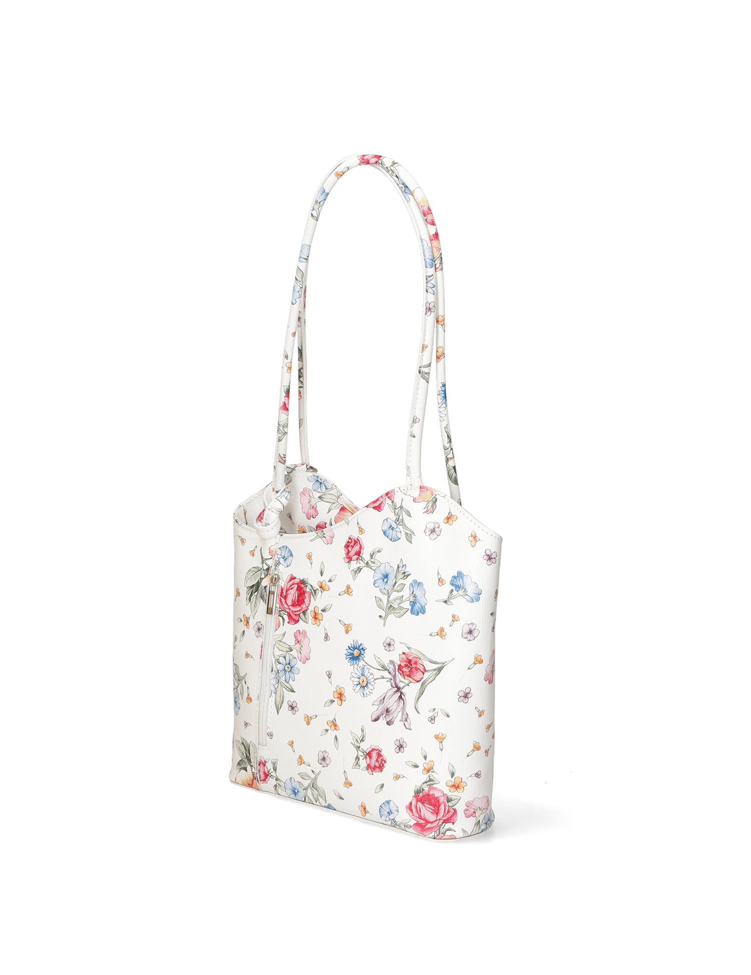 Elsa Borsa a spalla da donna Vera pelle 80056-BIANCO WHITE Gave Lux