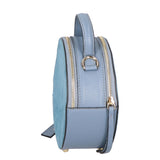 Borsa a mano da donna Pelle scamosciata e ruga MYB-6021-FW-07012 CARTA ZUCCHERO My Best Bag