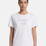 T-shirt in 83,4% Cotone 16,6% Poliammide Blu