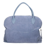 Borsa a mano da donna 100% pelle scamosciata MYB-6014-FW-0722 CARTA ZUCCHERO My Best Bag