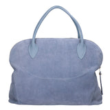 Borsa a mano da donna 100% pelle scamosciata MYB-6014-FW-0722 CARTA ZUCCHERO My Best Bag