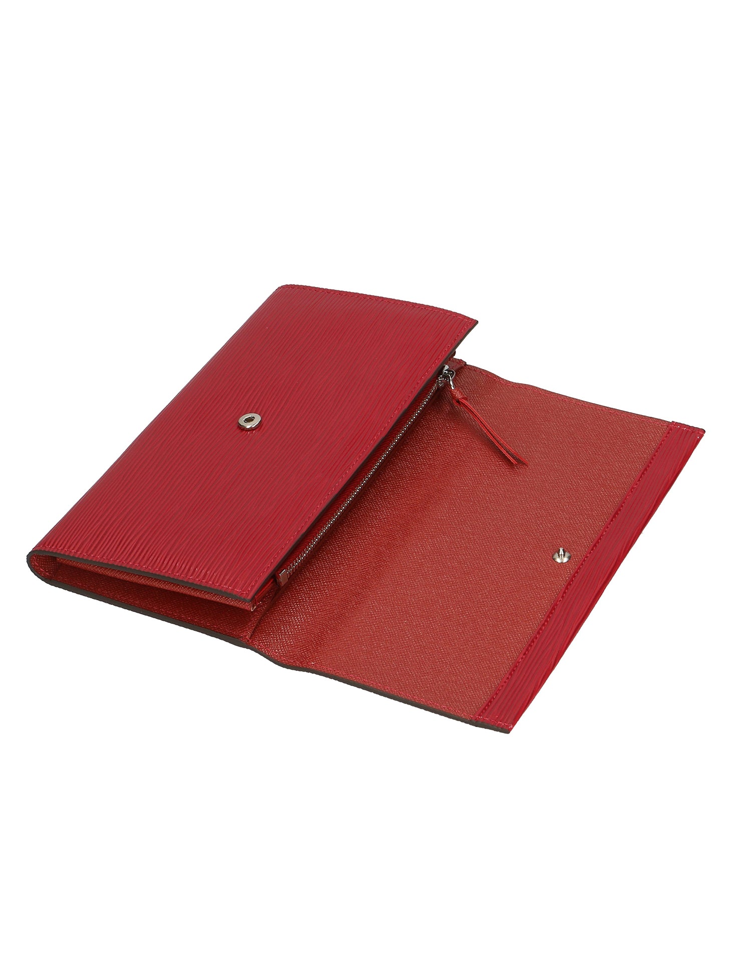 Manuella 60555 1-ROSSO RED Portafoglio donna in vera pelle Gave Lux