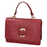 Borsa a mano da donna 100% pelle Nappa MYB-8034-FW-S34 BORGOGNA My Best Bag