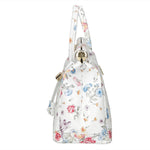 Cecilia Borsa a Mano in Vera Pelle Bianco Chiara Ferretti