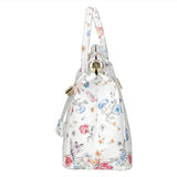Cecilia Borsa a Mano in Vera Pelle Bianco Chiara Ferretti