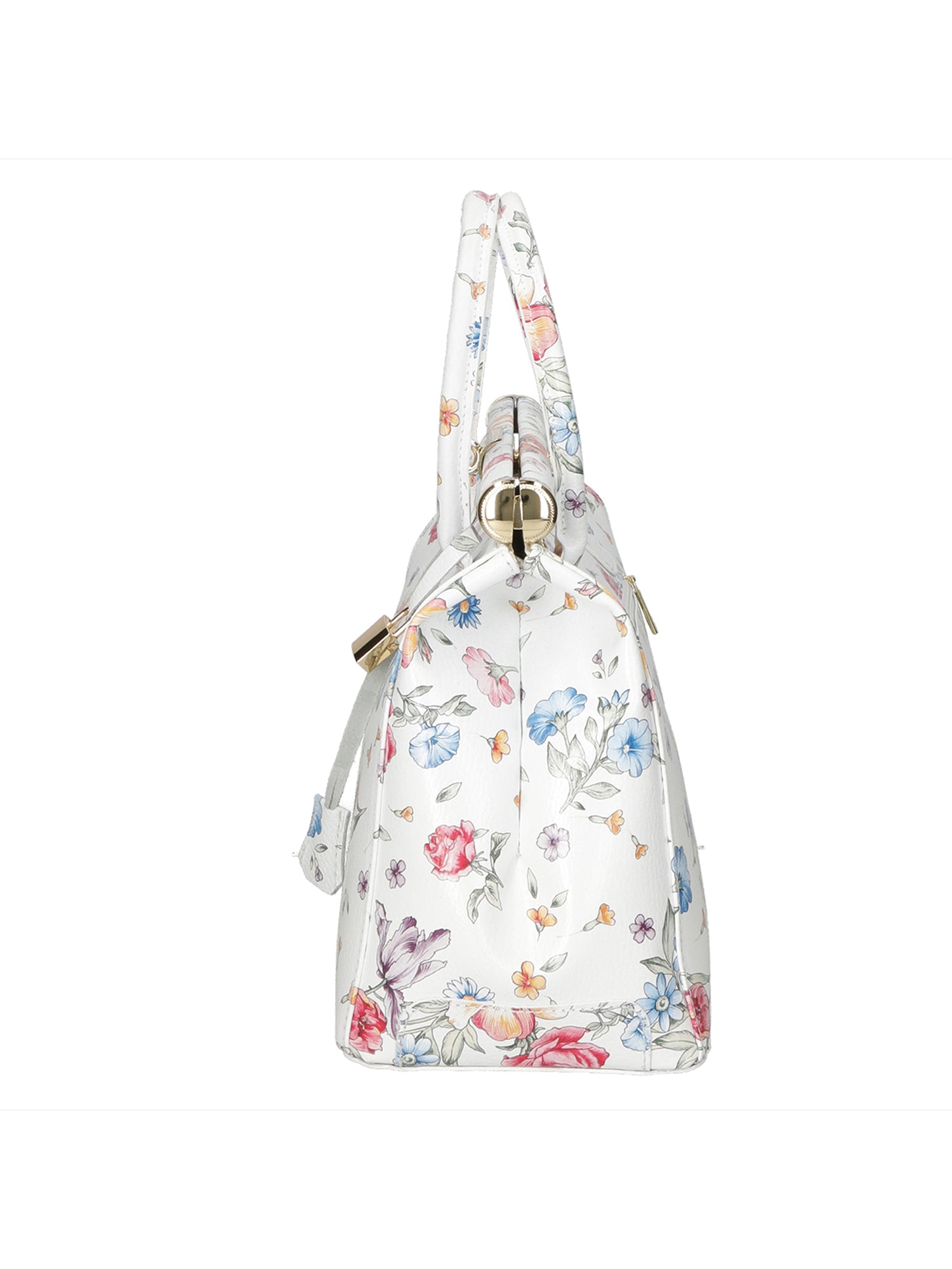 Cecilia Borsa a Mano in Vera Pelle Bianco Chiara Ferretti