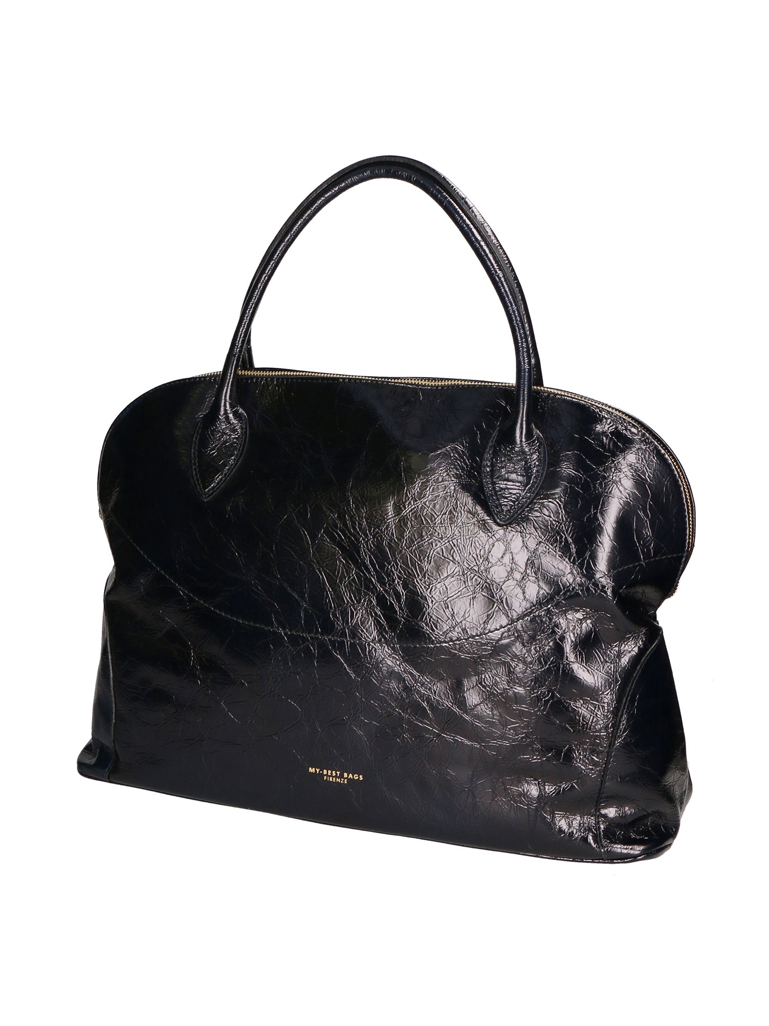 Borsa a mano da donna 100% vera pelle MYB-7017-SS-707 NERO My Best Bag