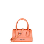 Borsa a mano da donna 100% Pvc FLAT-ENJOY-DARK RUST - SATIN CDF Marc Ellis