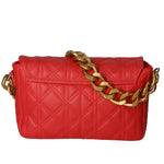Aurélia Borsa a spalla da donna Vera pelle 04542-S58 ROSSO FUOCO Gave Lux