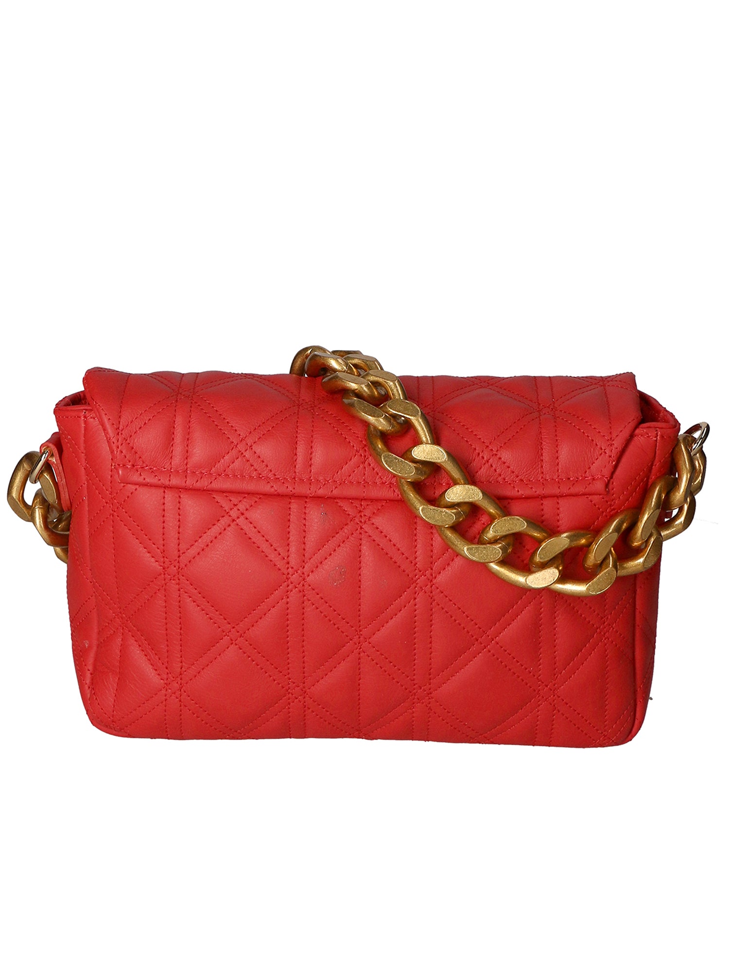 Aurélia Borsa a spalla da donna Vera pelle 04542-S58 ROSSO FUOCO Gave Lux