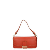 Wally Borsa a spalla da donna Vera pelle 06869-D61 MATTONE Gave Lux