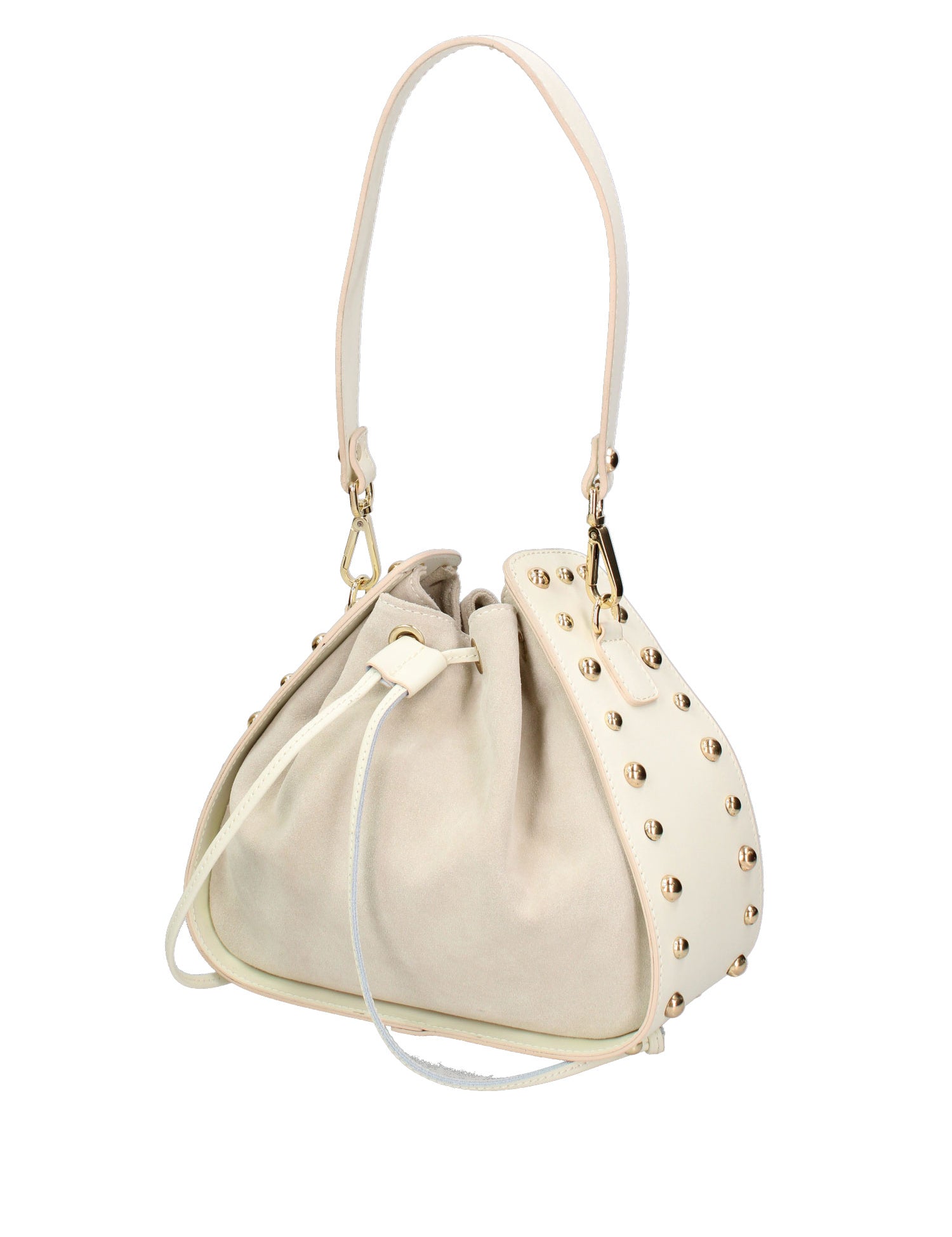 Ravello Borsa a spalla da donna Vera pelle 8977-BEIGE Gave Lux