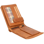 Portafoglio uomo in vera pelle RFID HILB-6404EAGLE-CUOIO Hill Burry