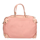 Borsa a mano da donna 100% pelle MYB-7014-SS-PEONIA G1+P726 ROSA My Best Bag