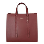 Borsa a mano da donna 100% pelle MYB-8001-FW-PL34 BORGOGNA My Best Bag