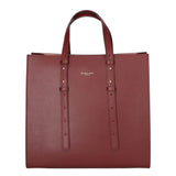 Borsa a mano da donna 100% pelle MYB-8001-FW-PL34 BORGOGNA My Best Bag